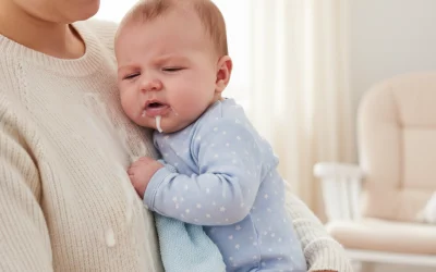 Bébé RGO et Ostéopathe : Une solution douce pour soulager le reflux
