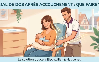 Mal de dos après accouchement : que faire ?