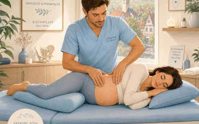 Comment travaille un ostéopathe avec une femme enceinte ?